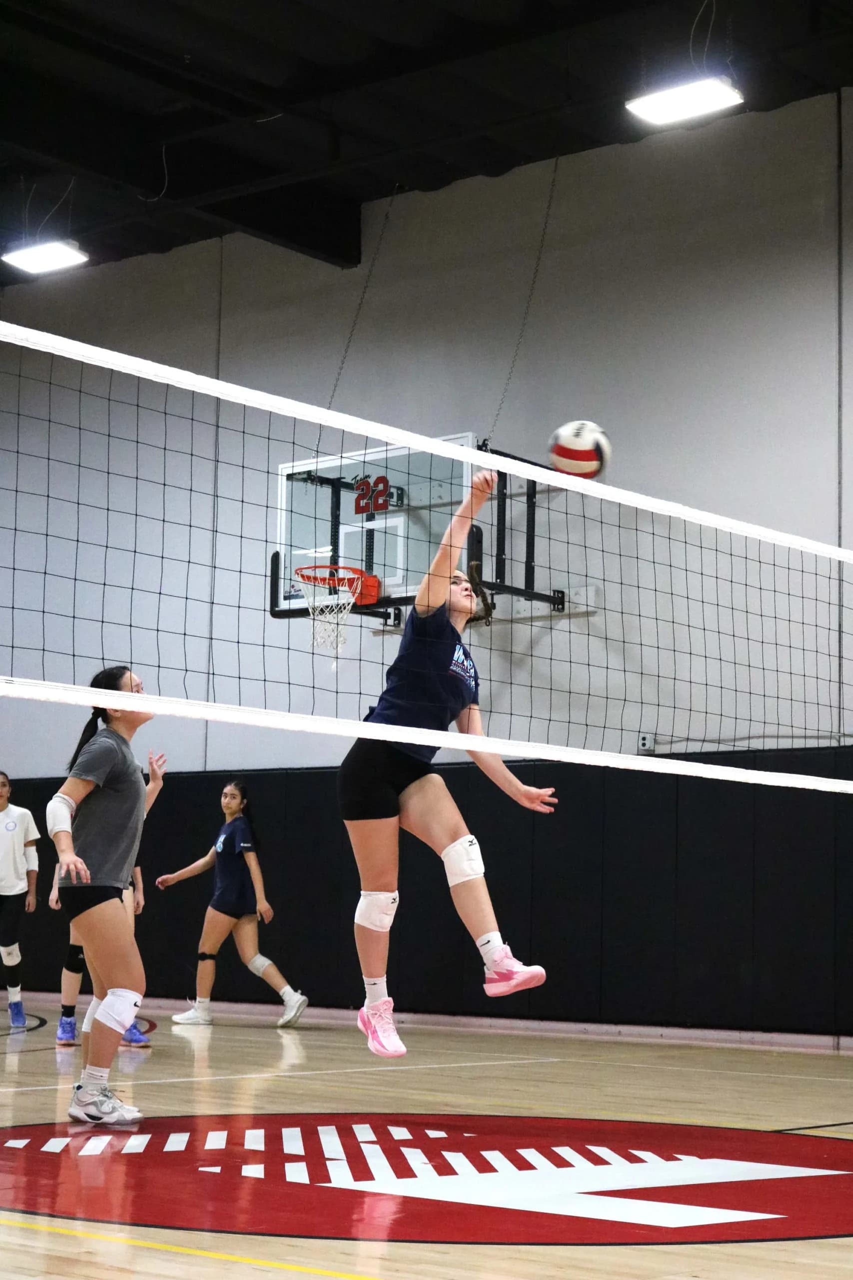 TXVA Holiday Volleyball Camp athletes training in Texas