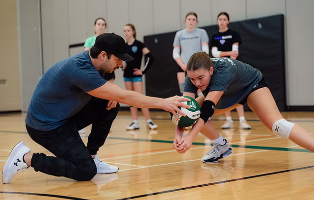 TXVA Texas Volleyball Association private volleyball training session
