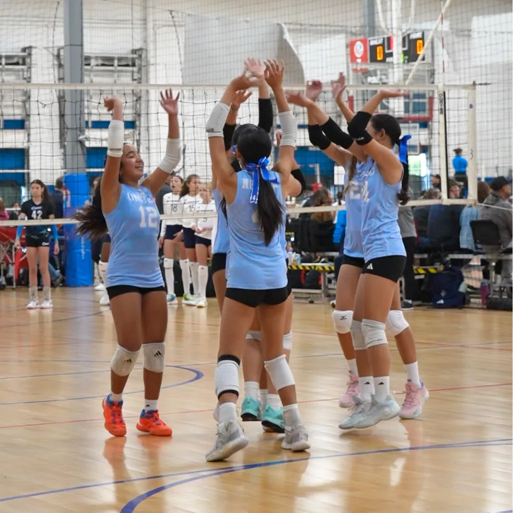 United TX players on court